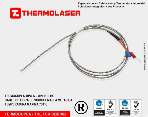 Termocupla – THERMOLASER – CORPORACIÓN RESISTENCIAS LÁSER